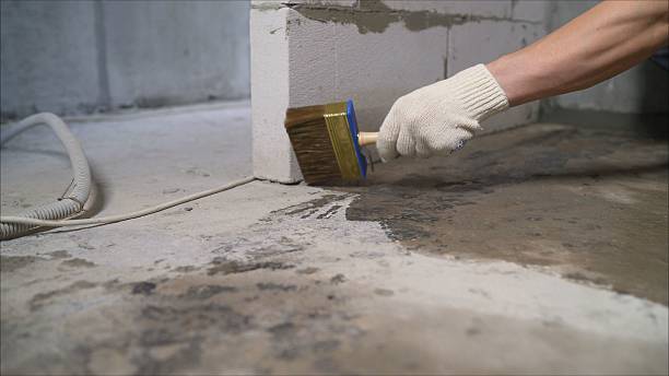 SJ Waterproofing Pros Waterproofing coverage map for New Castle, KY and surrounding area